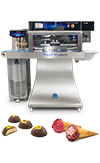 Oneshot Tuttuno ICE simultandosiermaschine für schokolade und speiseeis