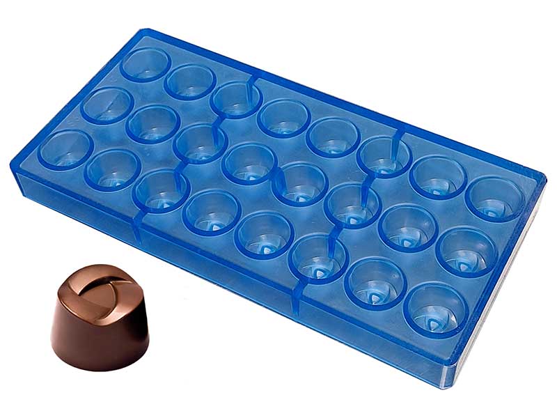 Schokoladenformen aus Polycarbonat for chocolate, used