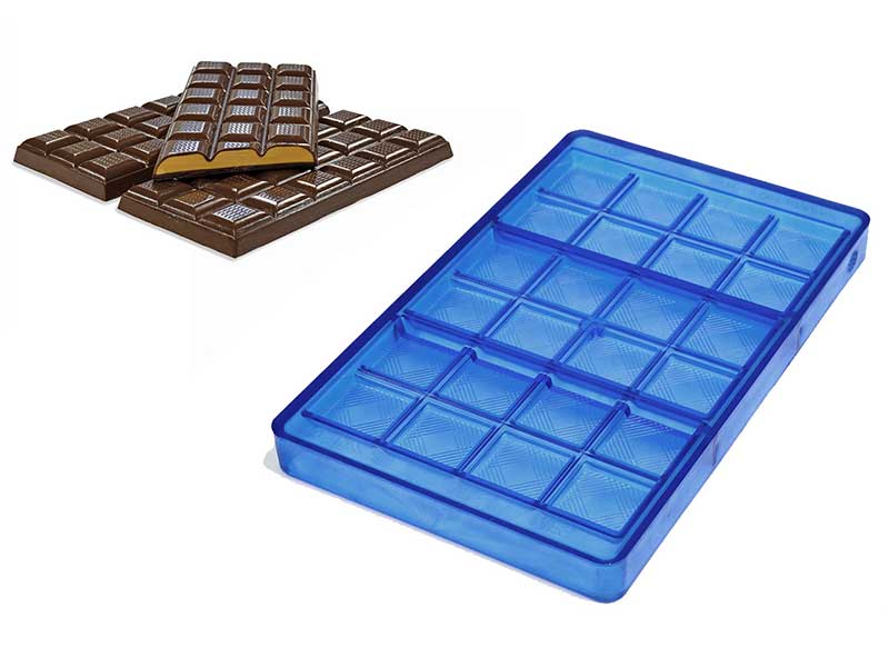 Schokoladenformen aus Polycarbonat for chocolate, used